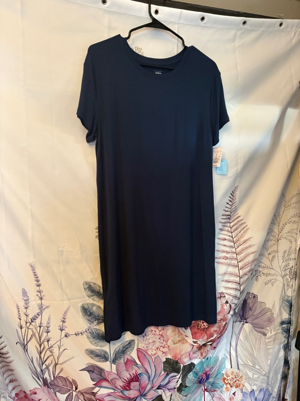 Auden Navy Cloud Knit Sleepwear Tee